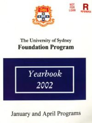 cover image of Taylors College Sydney Campus Yearbook January and April Programs 2002